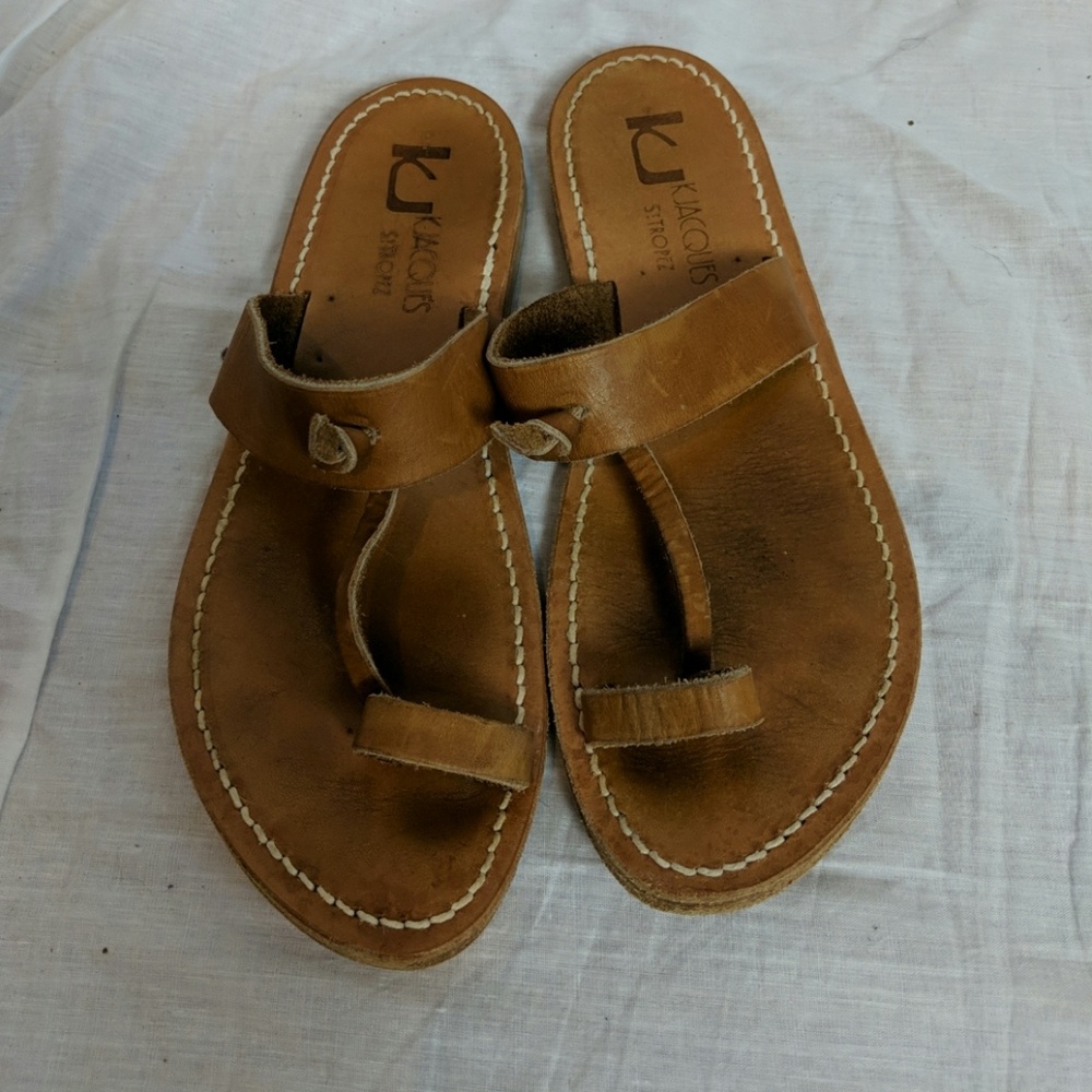 Leather sandals